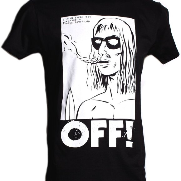 OFF! Vintage Graphic T-Shirt Music RHCP Black Surfer Boyfriend Anthony S-3XL - Picture 1 of 2